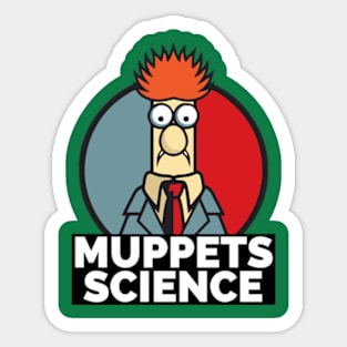 The Muppets Science Cartoon Sticker